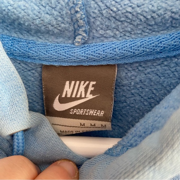 Light Blue Nike Air Hoodie - Picture 4 of 7